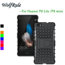 WolfRule Huawei P8 Lite чехлы для телефонов противоударный силиконовый чехол пластиковый чехол для телефона для Huawei P8 Lite 2015 версия держатель Funda < 2024 - купить недорого