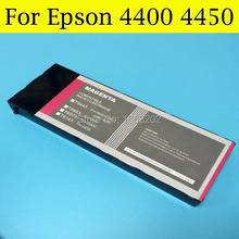 4 Pçs/lote Com Show de Chip De Nível de Tinta do Cartucho de Tinta Compatível Para Epson 4400 de Impressora 2024 - compre barato