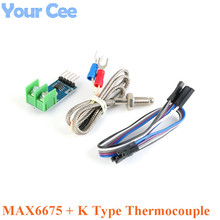 MAX6675 Module + K Type Thermocouple Temperature Sensor Module Converter for Arduino 2024 - buy cheap
