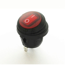 KCD1-interruptor basculante de encendido y apagado de 3 pines para coche, botón de encendido y apagado de 20mm, DPST, 6A, 250V/AC, 1 ud. 2024 - compra barato