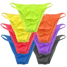2018 Designed Low Waist Mens Nylon sexy mens briefs Underwear Briefs Penis Pouch Underwear Sexy Men Bikini Underwear Men S-XL 2024 - buy cheap