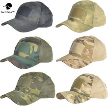 Tactifans Army Military Camouflage Adjustable Unisex Tactical Cap Ventilation Outdoor Hunting  Men Multicam Camo Soldier Combat 2024 - buy cheap