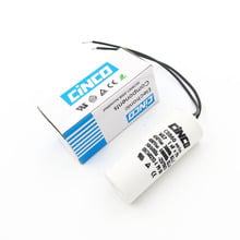 Capacitor para motor de corrida, capacitor 1uf 400v 450v, cabo sh db, filme de polipropileno, ac 450vac, bomba de água, motor elétrico, 1mfd 1mf, cabo 400v 2024 - compre barato