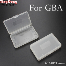 TingDong 200PCS For Nintendo Game Boy for GBA / GBA SP Clear Game Cartridge Cases Game Cartridge Storage Box Replacement 2024 - buy cheap