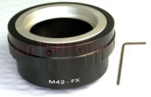 Camera For M42 lens to Fujifilm X-Pro1 X-Pro2 X-E1 X-A1 X-M1 Camera Lens Adapter Ring M42-FX fuji 2024 - buy cheap
