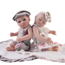 Boneca étnica mini, corpo de vinil de 11 polegadas, corpo reborn, bebê recém-nascido semelhante a meninos e meninas, gêmeos, boneca 27cm para crianças, presente de natal 2024 - compre barato