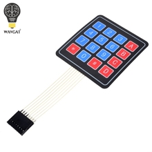 WAVGAT-teclado con interruptor de membrana 20 piezas, 16 teclas, 4x4, matriz matricial, 4x4 2024 - compra barato