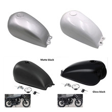 Motorcycle 9L 2.4 Gallon Metal Cafe Racer Vintage Fuel Gas Tank For Suzuki GN125 Cafe build 2024 - buy cheap