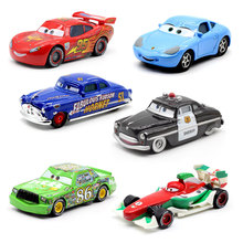 Disney pixar carros de corrida 2 3 brinquedos, lightnig mcqueen, mater, jackson storm, ramirez, 1:55, modelo de brinquedos de liga de metal para meninos 2024 - compre barato