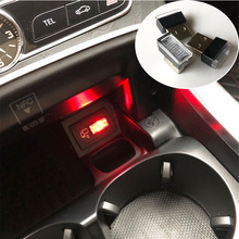 Автомобильные USB светодиодные атмосферные декоративные огни для Toyota SIENTA Vellfire Verso PROACE Hilux Tacoma Tundra 4Runner FT-EV FT-HT 2024 - купить недорого