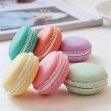 Portable Candy Color Mini Cute Macarons Jewelry Ring Necklace Carrying Case Organizer Storage Box 2024 - buy cheap