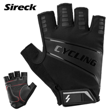 Sireck Half Finger Gloves Thicken Sponge Pad Cycling Short Finger MTB  Road Bike Glove  Bicycle Riding Glove Accessories 2024 - buy cheap