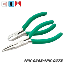 Free Shipping ProsKit 1PK-036S Long Nose Plier (136mm) Non-slip Sharp nose pliers 1PK-037S Diagonal Cutting Plier (110mm) 2024 - buy cheap