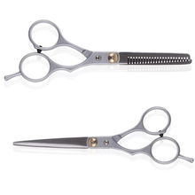 Cutting Thinning Styling Tool Hair Scissors Stainless Steel Salon Hairdressing Shears Regular Flat Teeth Blades 2024 - buy cheap