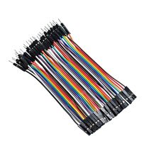 1lot =400pcs 10cm 2.54mm 1pin 1p-1p male to female jumper wire Dupont cable for 2024 - buy cheap