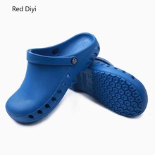 Hospital medical slipper women doctor nurse clogs doctor shoes medical accessories EVA Non-slip Shoes Specialist Work Slippers 2024 - buy cheap