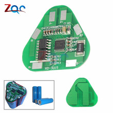 Placa de circuito de proteção de bateria de lítio 3s 4a, placa de circuito de 3 células pcb 10.8v-12.6v 3s2p 10.8v 11.1v 12v 2024 - compre barato