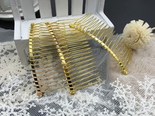 80*40MM 20PCS Gold Color Metal Hair Comb Claw Hairpins DIY Hair Accessories Findings & Components 2024 - buy cheap
