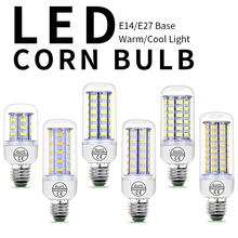 Corn Bulb E27 Led Lamp GU10 Chandelier Candle Bulb E14 220V Energy Saving Light Bulb 24 36 48 56 69 72leds Lampada For Home 5730 2024 - buy cheap