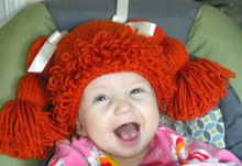 baby Wig Hat Photo Prop Photography Prop Crochet Baby Wig Hat Cabbage Patch Hat Kids Halloween Costume NB-6years free shipping 2024 - buy cheap