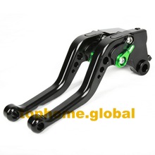 For Kawasaki Ninja ZX6R ZX636 ZX6RR 2005 2006 Short Black CNC Clutch Brake Levers Adjustable 2024 - buy cheap