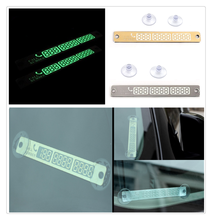 Car light temporary parking sign night phone number luminous for Ford Five FG F-350 F-250 E-Series Interceptor Airstream 2024 - buy cheap