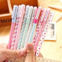 10PCS Korean New Flowers Multicolor Gel Pen Kawaii Stationery Canetas Escolar Papelaria Gift Office Material School Supplies 2024 - buy cheap