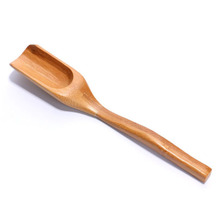 Vbatty Natural Bamboo Tea Scoop Retro Style High Quality Delicate Spoon for Tea Honey Sauce Coffee Tea Leaves Chooser Holder 2024 - buy cheap