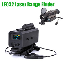 LE032-telémetro Mate Mini Telémetro Láser, con soporte de alcance ajustable para caza, velómetro de velocidad láser 2024 - compra barato