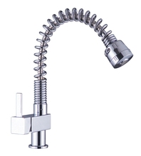 Free ship Pull-Out chrome Plate Kitchen Faucet Single Lever Single Hole Mixer Tap 2024 - buy cheap