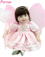 Pursue Reborn Dolls Babies Silicone Baby Princess Dolls for Girls bebes reborns Silicone Reborn Babies Dolls American Girl Doll 2024 - buy cheap