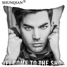 Custom Pillowcase Cover Adam Lambert Square Zipper Pillow Cover (Two Sides) Print Your Pictures Cool Pillow Cases 2024 - buy cheap