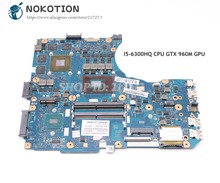 NOKOTION placa base de Computadora Portátil para Asus N551VW Tablero Principal I5-6300HQ CPU DDR4 GTX 960M tarjeta de Video 2024 - compra barato