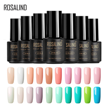 ROSALIND Gel Nail Polish Set nails Manicure Gellak Varnishes Hybrid Nails Art UV Semi Permanent Primer Top Base Coat Gel Polish 2024 - buy cheap