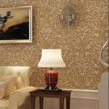 Beibehand-papel de parede luxo estilo damasco europeu, para sala de estar, quarto, decoração 2024 - compre barato