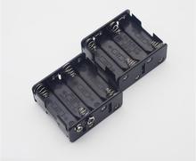 MasterFire 500pcs/lot Black 8AA 12V Battery Clip Holder Storage Box Case Cover 8 x AA Batteries Stack with 9V snap Connector 2024 - buy cheap