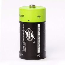 ZNTER-batería recargable Micro USB, 1,5 V, 3000mAh, tamaño C, batería de polímero de litio, equipo médico, 1 unids/lote 2024 - compra barato