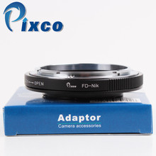 Pixco Lens Macro adapter Ring suit for Canon FD Lens to Nikon F Mount camera Adapter Ring No Glass For D3100 D5100 D700 2024 - buy cheap