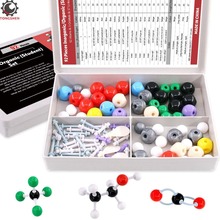 92 pces química orgânica kit modelo molecular para estudante estudante universitário modelo molecular 52 átomos 3 orbitais & 37 links 2024 - compre barato