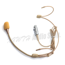 Xgwth-Micrófono de doble gancho para la oreja, cabeza de micrófono de condensador para AKG Samson, sin cables, Mini TA3F XLR, 3 pines 2024 - compra barato