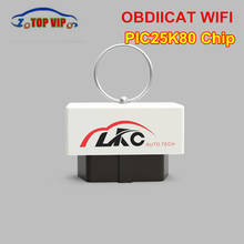 Newest OBDIICAT ELM327 Wifi V1.5 OBD2 Diagnostic-Tool  Wifi/Bluetooth V1.5 with PIC18F25K80 For Both Android / IOS iPhone 2024 - buy cheap