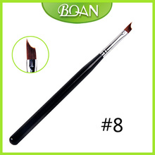 BQAN 1 шт. #8 УФ Гель-лак для ногтей Рисование полировка Французский Типсы маникюрная Ручка Кисть полулуна кисти дизайн сделай сам инструменты 2024 - купить недорого