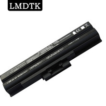 LMDTK Новый 6 ячеек Аккумулятор для ноутбука фотосессия/B подходит для SONY VAIO VGN VPC VGP-BPL13 SERIES Бесплатная доставка 2024 - купить недорого