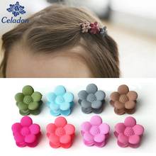 Hairclip Plastic Children's Hairpin Oval Flower Butterfly Pattern Barrette Party Wedding Hairpin Kids Baby Hair Clip For Kids 2024 - buy cheap