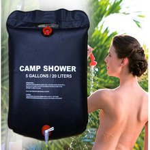 20L Water Bag Foldable Solar Energy Heated PVC Shower Bag Outdoor Camping Travel Hiking Climbing BBQ Picnic Water Storage 2024 - buy cheap