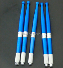 20Pcs Blue Color Tattoo Factory Wholesale  Professional Manual Tattoo Permanent Makeup eyebrow Pen Free Shipping 2024 - buy cheap