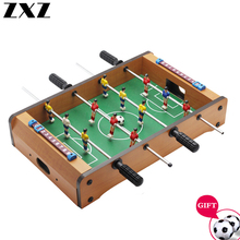 Juegos de fútbol de Foosball divertidos para niños, juegos de mesa deportivos para el hogar, fiesta familiar, escritorio de ocio, juguetes para niños, regalos de fiesta, 34,5x21,5x8cm T4 2024 - compra barato