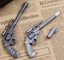 Roscoe-Bolígrafo de pistola fiveshooter, plumas kawaii, canetas, rollerball, suministros escolares, papelería 2024 - compra barato