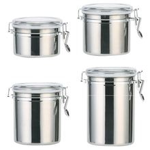 5 Inches Silver Sealed Food Storage Coffe Container Airtight Cans Coffee Beans Storage Tank Tea Leaf Container Home Kitchen Tool 2024 - buy cheap