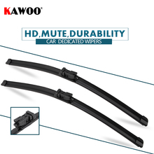 KAWOO 2pcs Car Wiper Blade 24"+19" For Skoda Yeti , (2009-) Auto Soft Rubber Windcreen Wipers Blades Car Accessories Styling 2024 - buy cheap